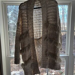 Cozy Brown Knit Sweater